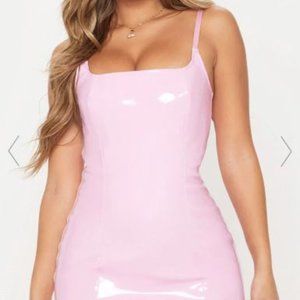 BABY PINK  MINI BODYCON DRESS